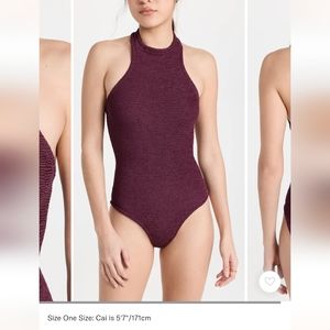 Hunza G One Piece Bathing Suit